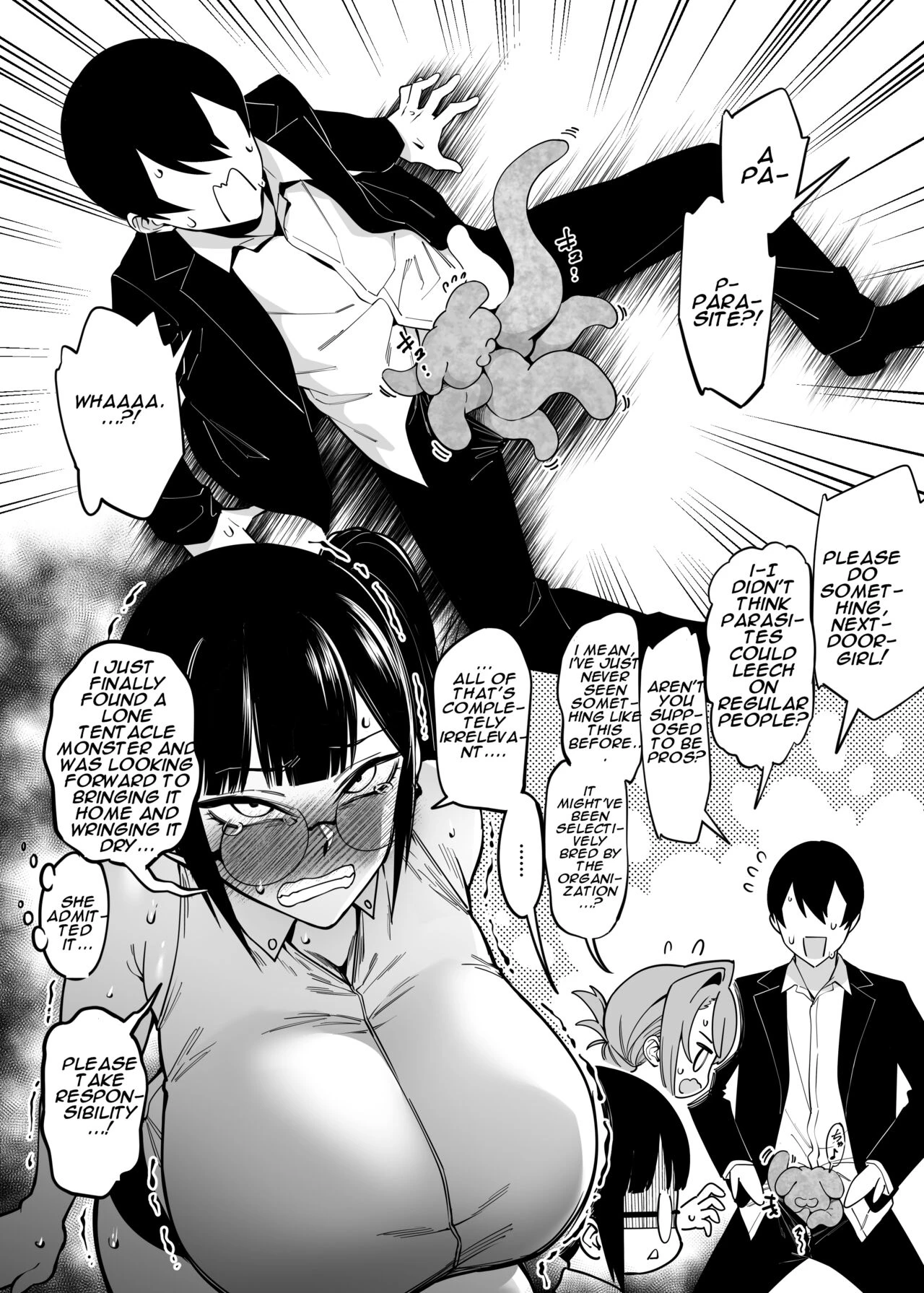 My Neighbor Is a Former Super Sentai Member Whose Body Was Modified by an Evil Organization 3  Otonari-san wa Yami Soshiki ni Nikutai Kaizou sareta Moto Seigi Sentai Member deshita 3 image number 30