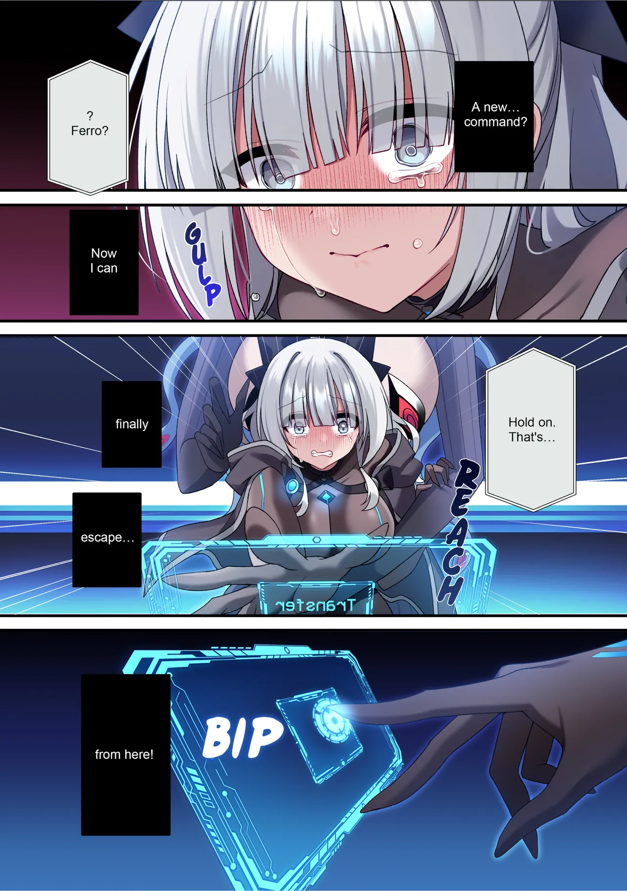 The Cyber Girl Sinking into the Virtual World image number 25