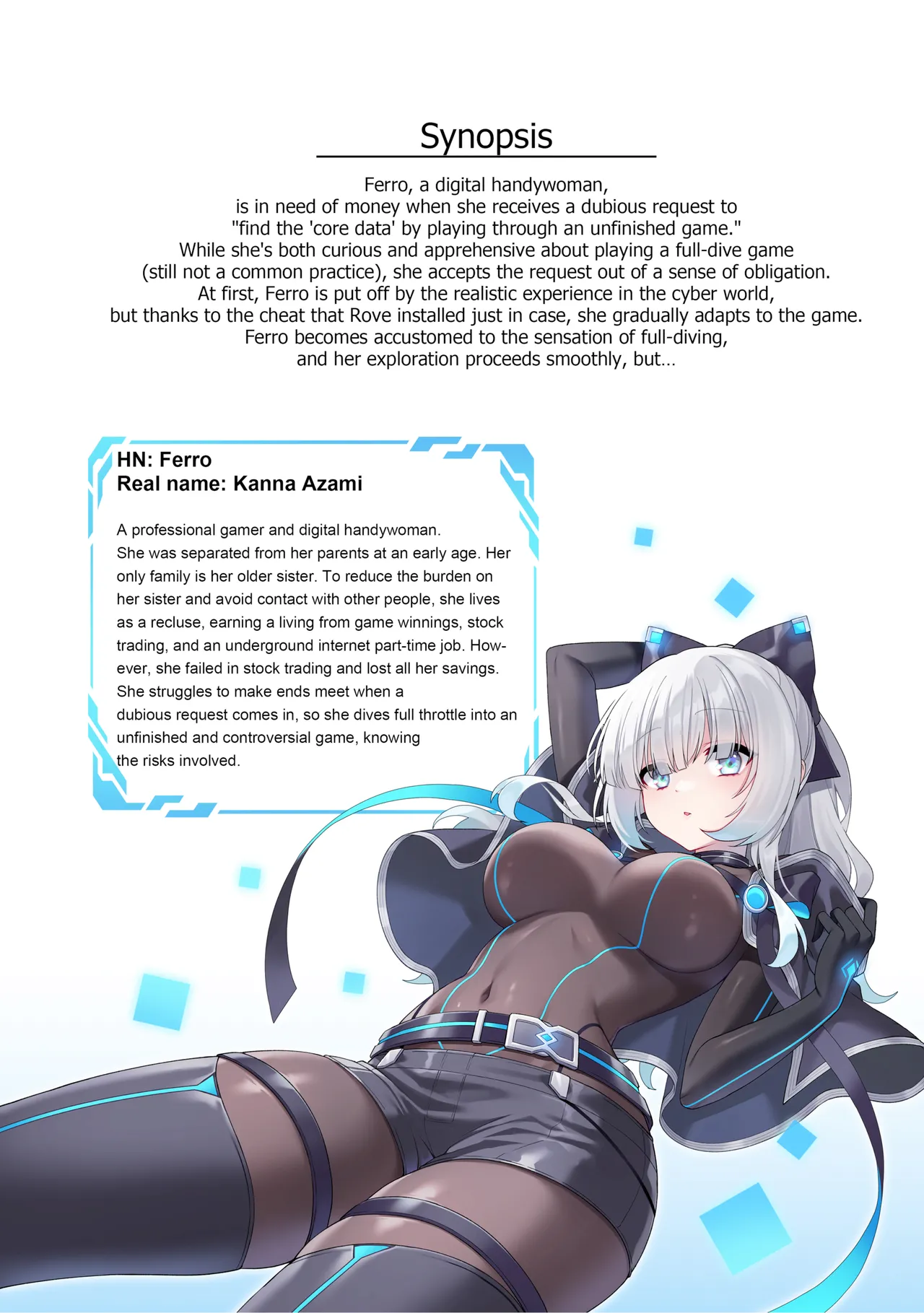 The Cyber Girl Sinking into the Virtual World image number 2