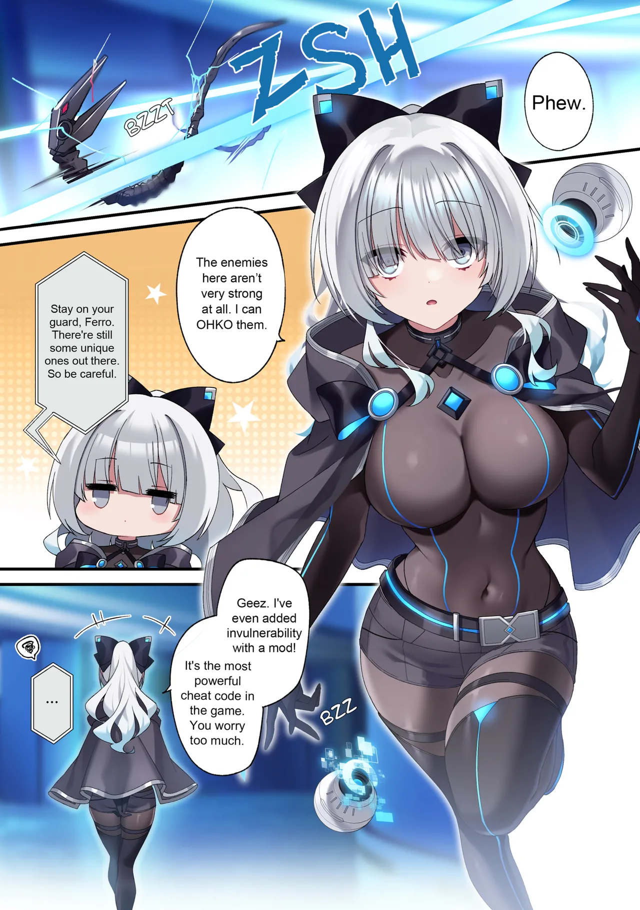 The Cyber Girl Sinking into the Virtual World image number 3