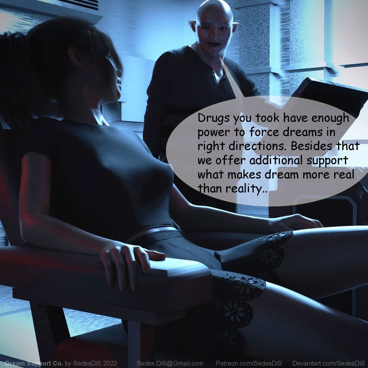 SedesDiS - Dream Support & Co (English) porn comic image number 2