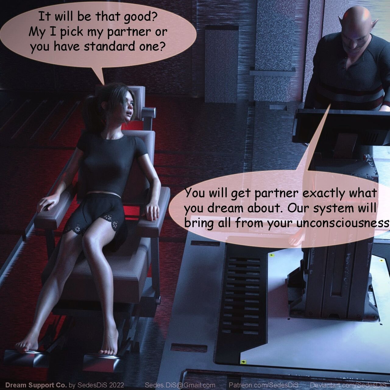 SedesDiS - Dream Support & Co (English) porn comic image number 3