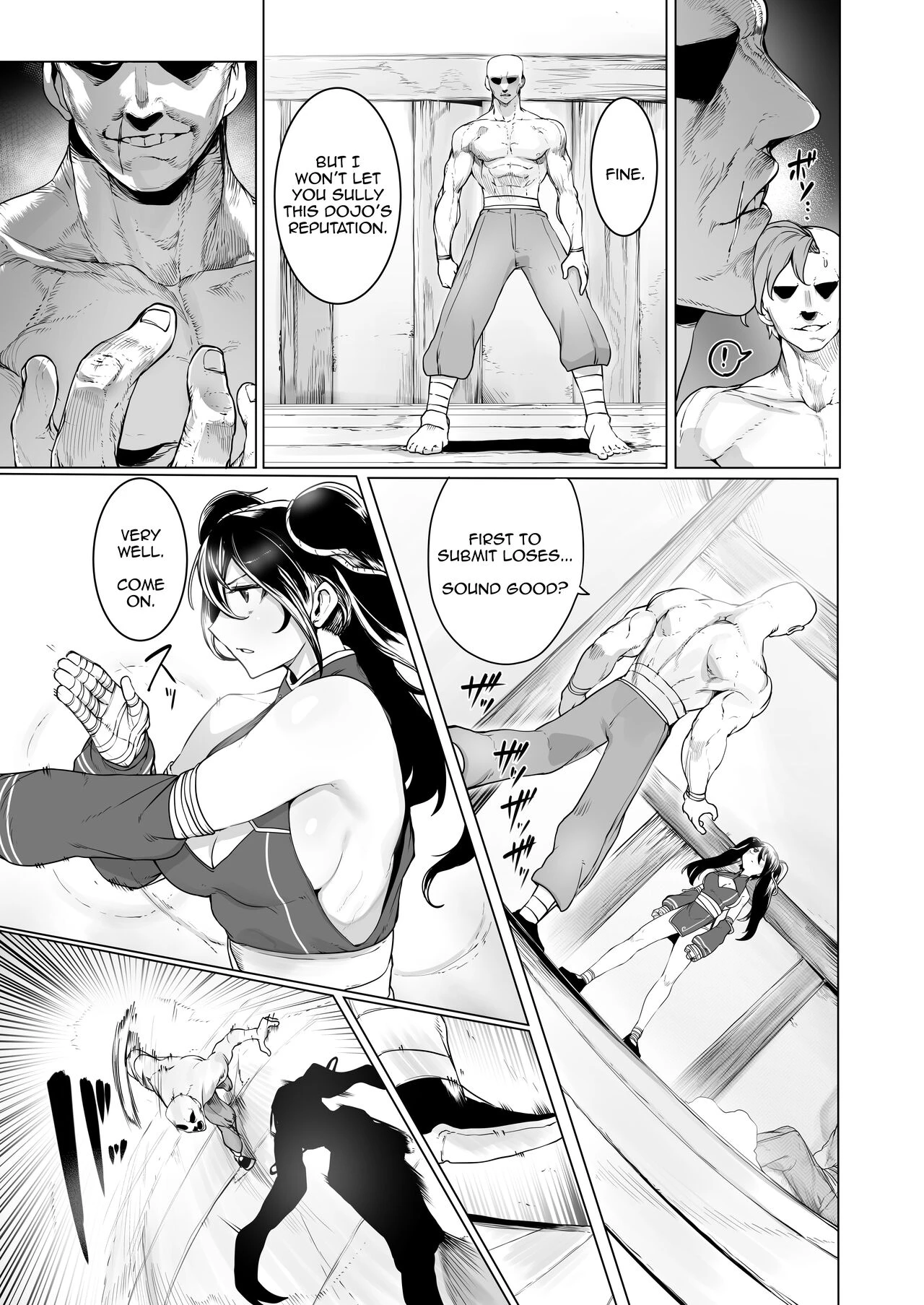 A Martial Artists Defeat ~Bondage, Drugs, and Forced Orgasms  Aru Bujutsuka no Haiboku ~Kinbaku - Biyaku - Kyousei Zecchou~ image number 3