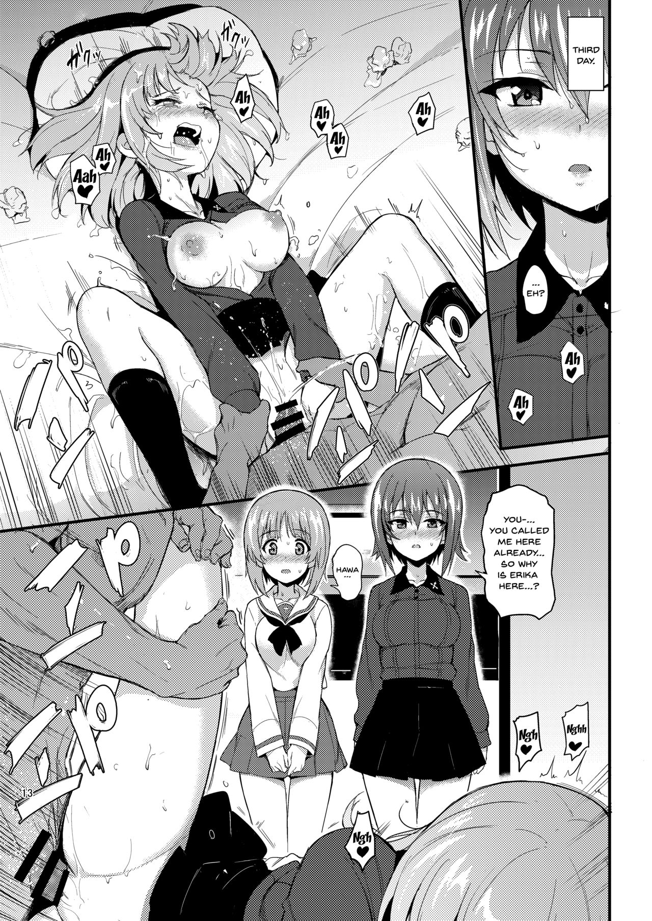 Nishizumi Shimai Ryoujoku 2  Nishizumi Sisters Sexual Assault 2 English hentai image number 12