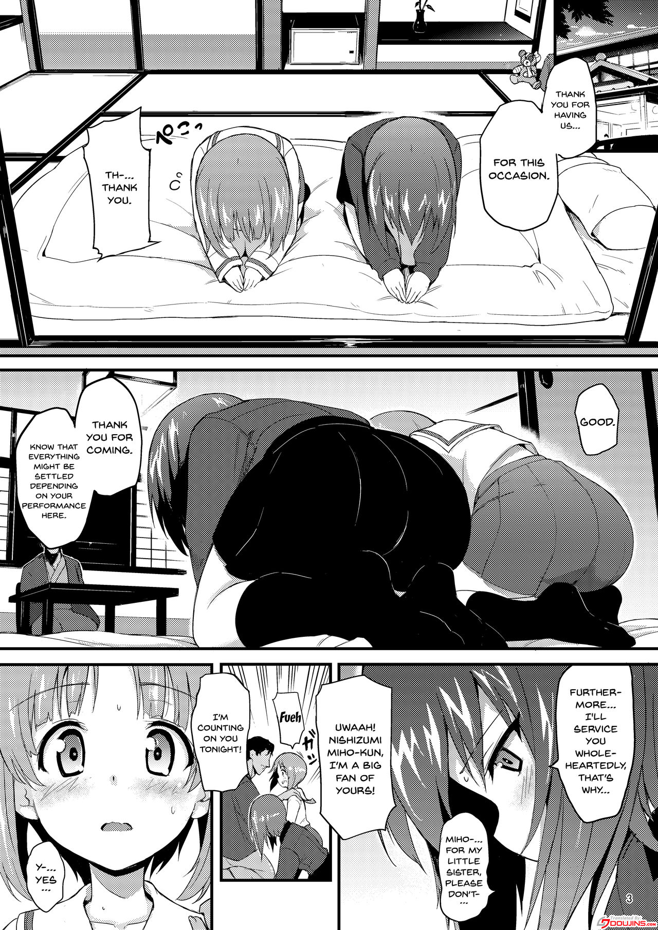 Nishizumi Shimai Ryoujoku 2  Nishizumi Sisters Sexual Assault 2 English hentai image number 2