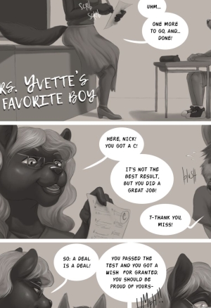 Mrs. Yvette's favorite boy