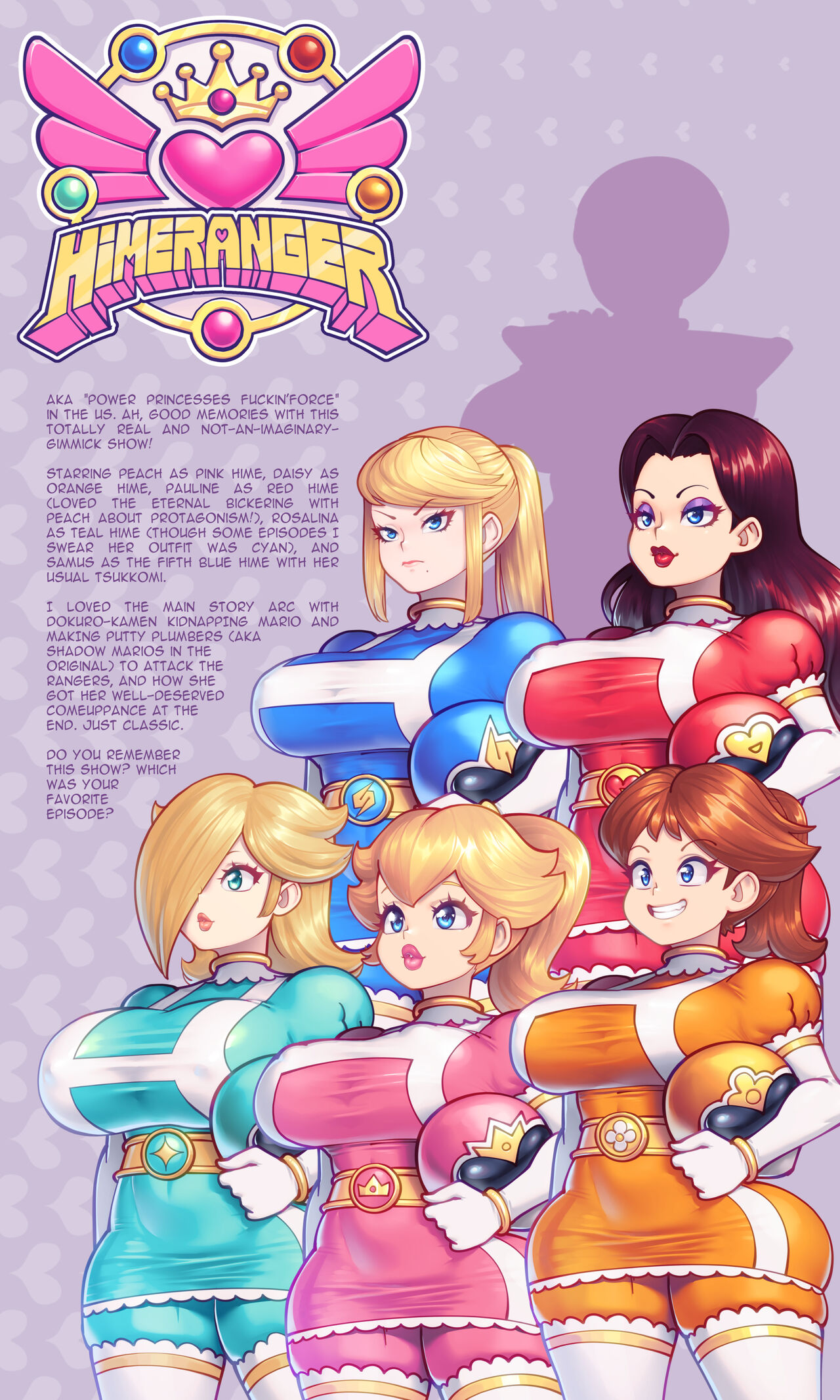 Super Hentai Himeranger! image number 4