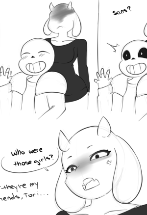 Sans x Toriel