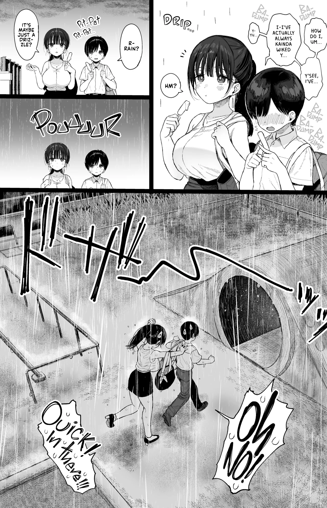 Would You Still Crush on Your Older Childhood Friend Even if She Was a Naughty Girl?  Osananajimi no H na Onee-san wa Suki desu ka? image number 9