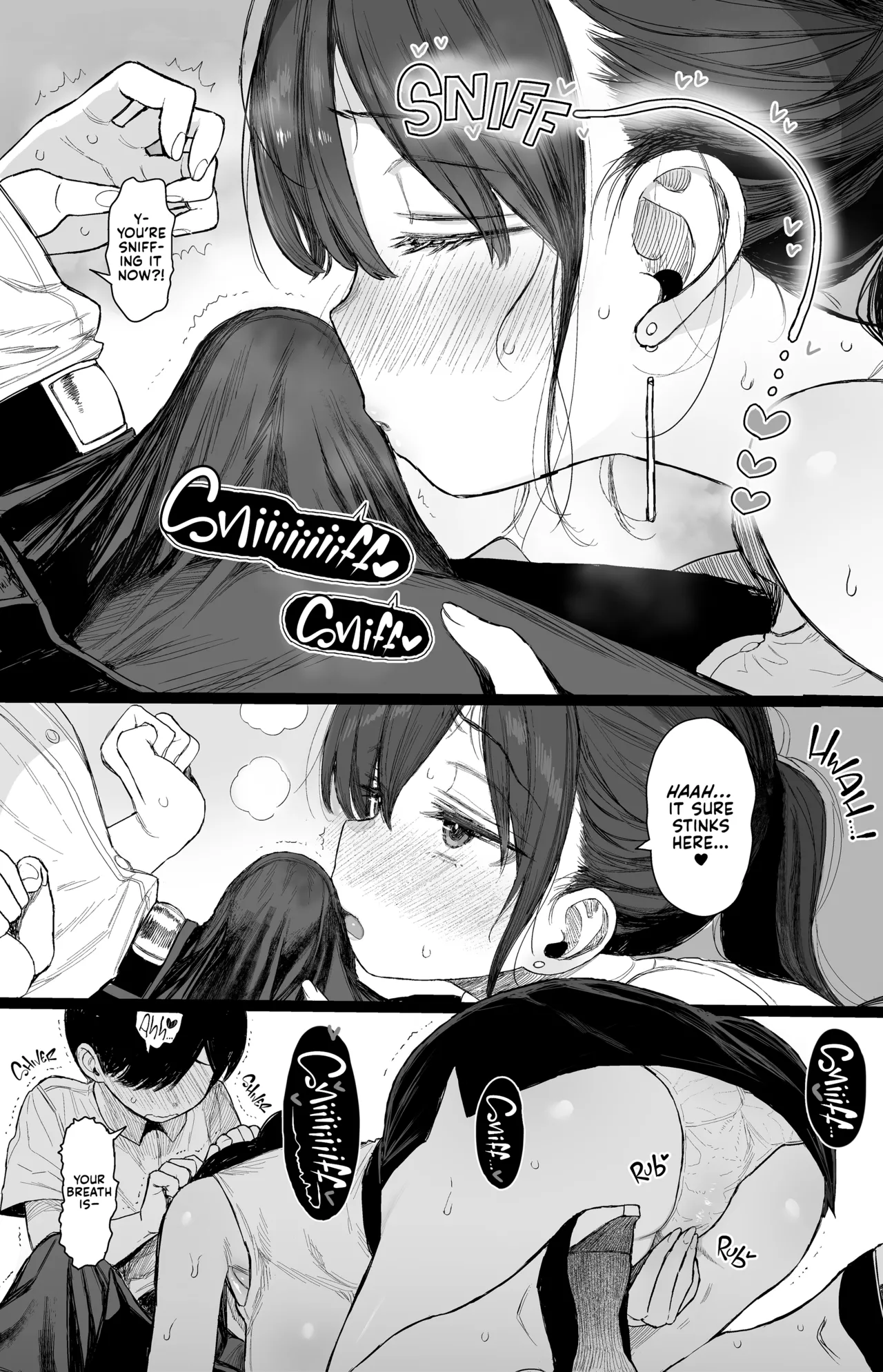 Would You Still Crush on Your Older Childhood Friend Even if She Was a Naughty Girl?  Osananajimi no H na Onee-san wa Suki desu ka? image number 15