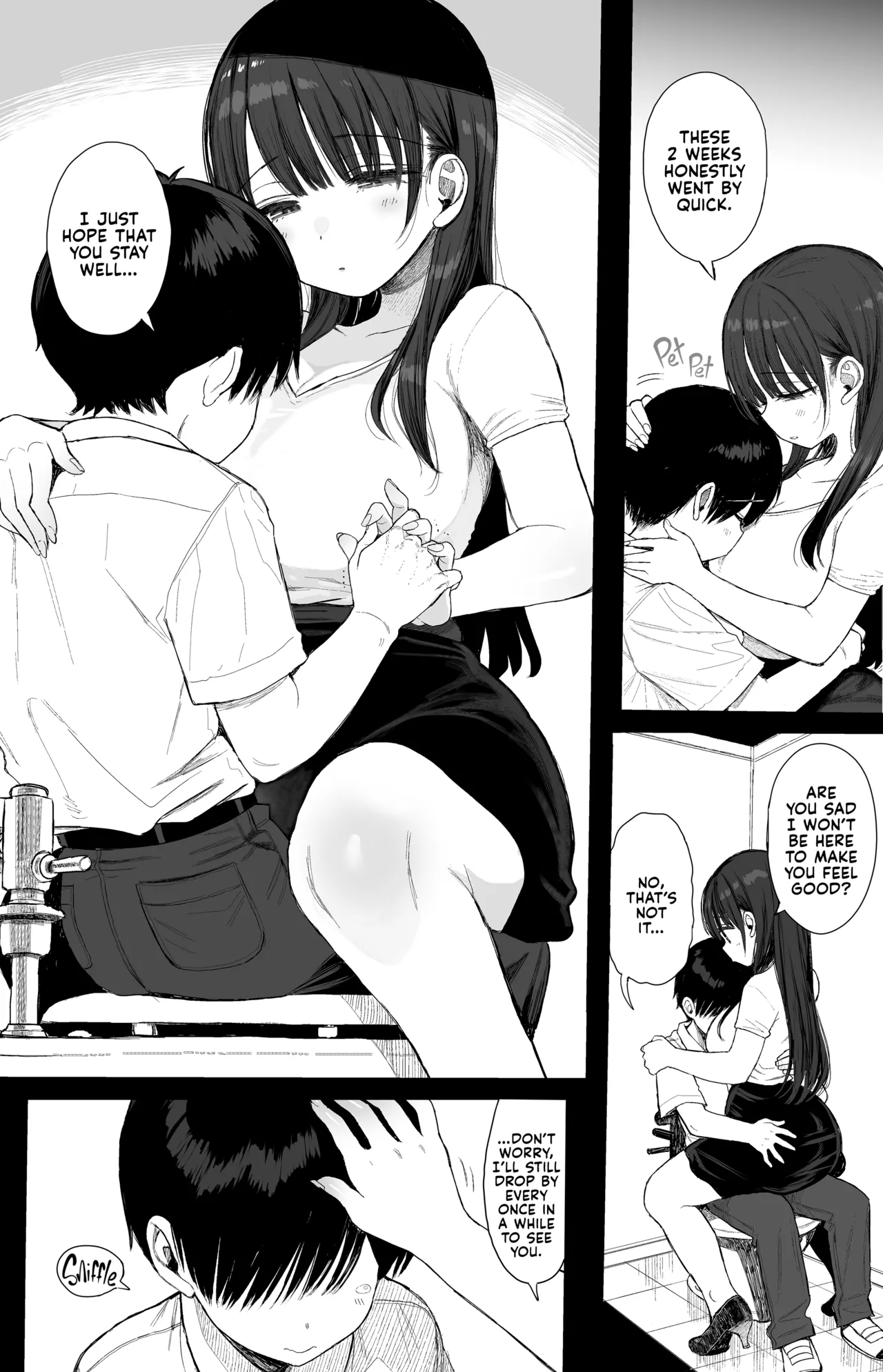 Would You Still Crush on Your Older Childhood Friend Even if She Was a Naughty Girl?  Osananajimi no H na Onee-san wa Suki desu ka? image number 51