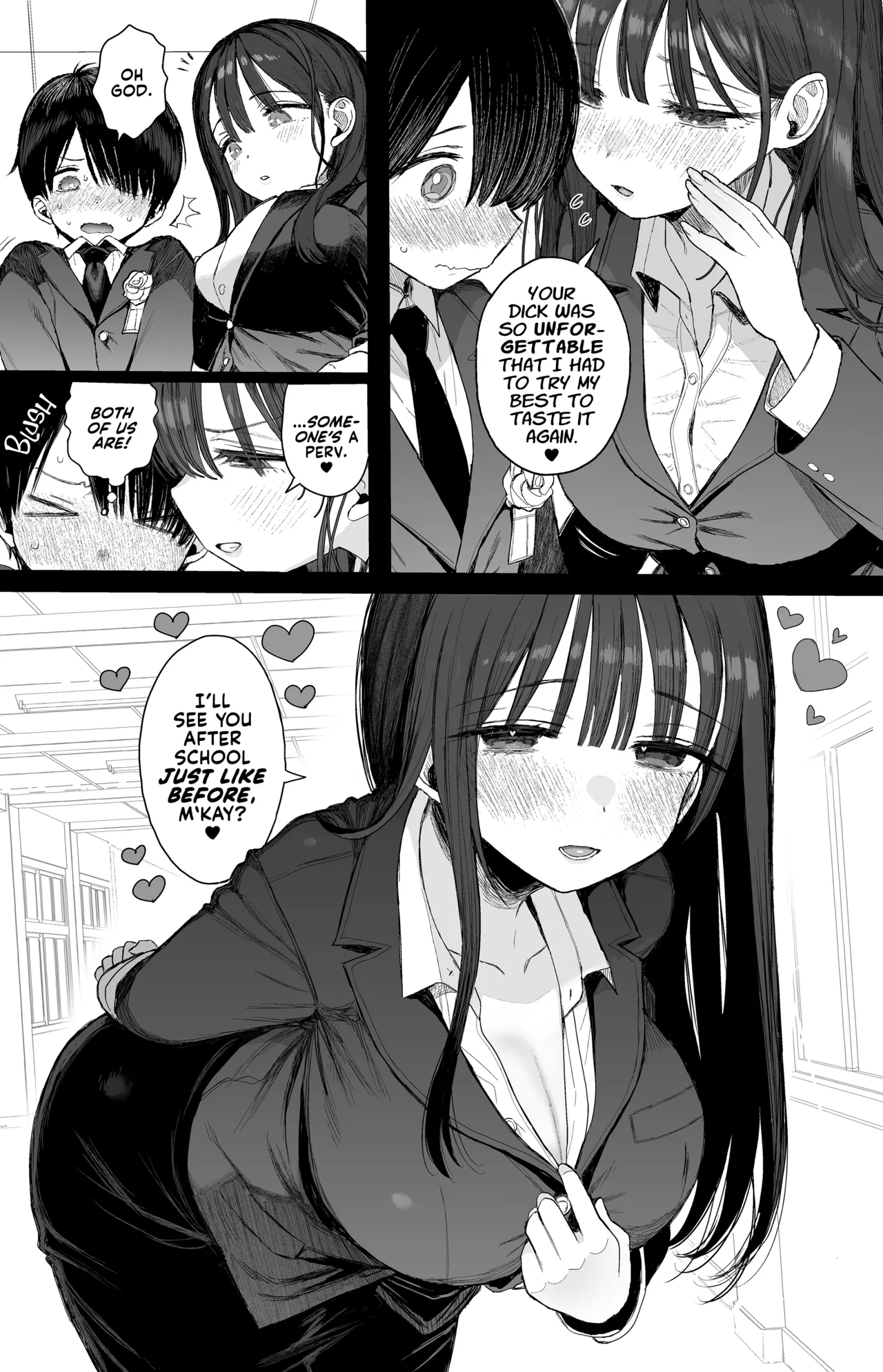 Would You Still Crush on Your Older Childhood Friend Even if She Was a Naughty Girl?  Osananajimi no H na Onee-san wa Suki desu ka? image number 53