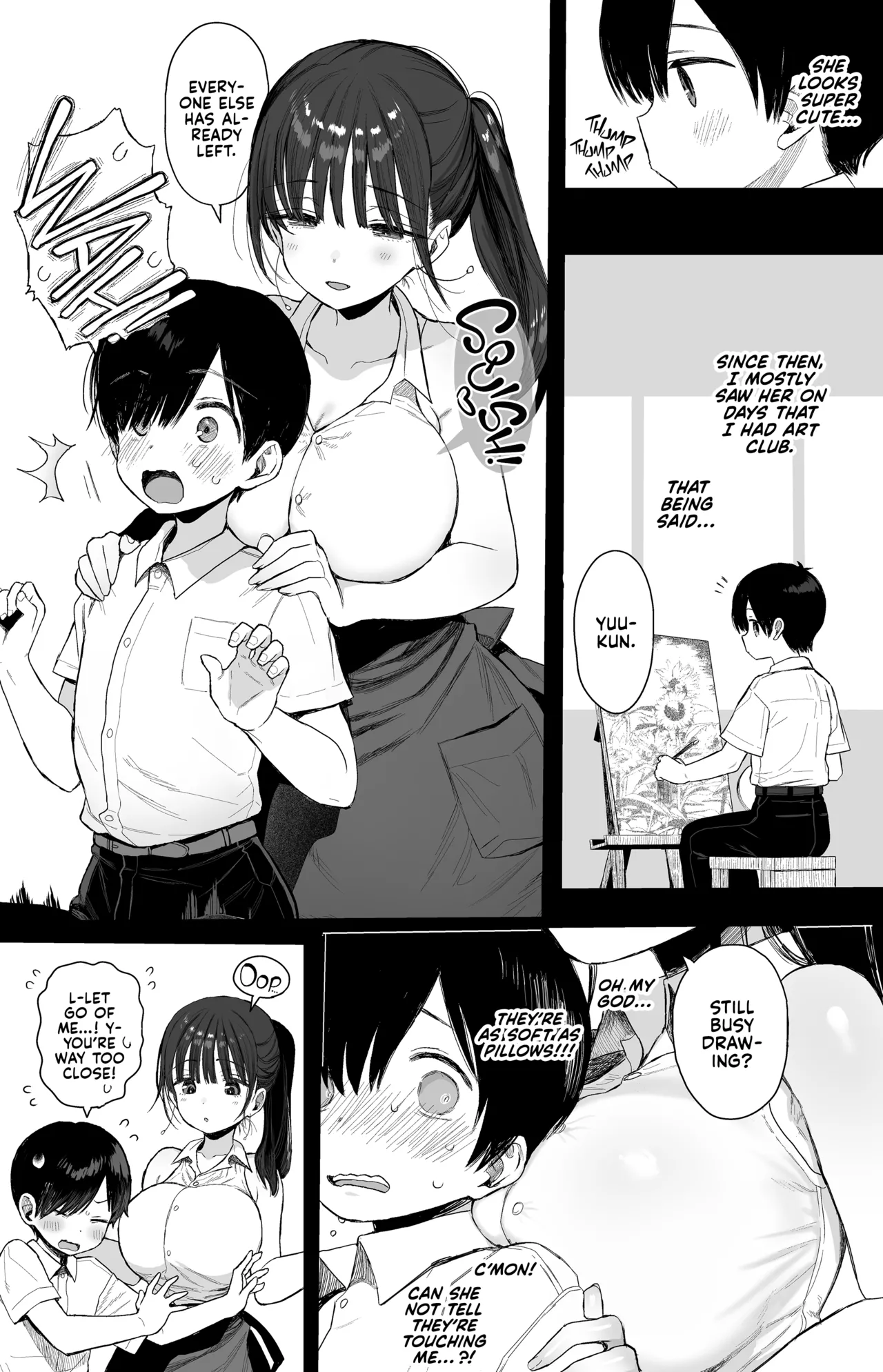 Would You Still Crush on Your Older Childhood Friend Even if She Was a Naughty Girl?  Osananajimi no H na Onee-san wa Suki desu ka? image number 5
