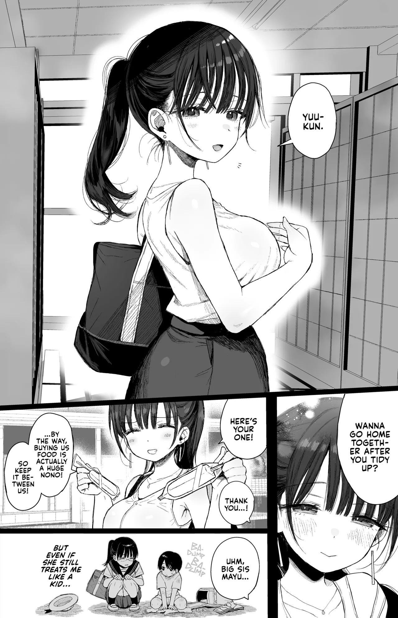 Would You Still Crush on Your Older Childhood Friend Even if She Was a Naughty Girl?  Osananajimi no H na Onee-san wa Suki desu ka? image number 8