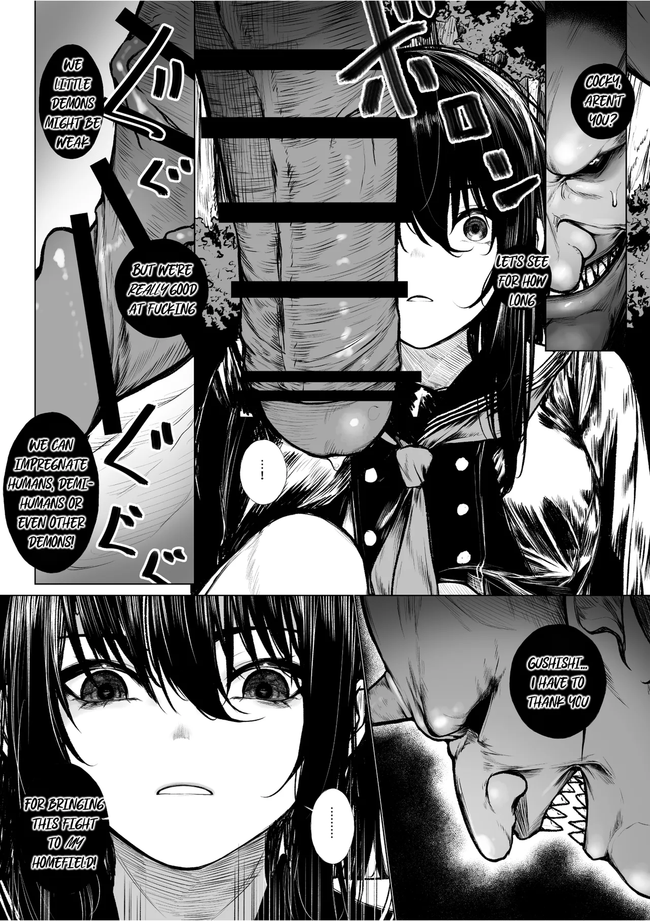 Haraiya Isnt Going to Lose to a Little Demon  Haraiya wa Kooni ni Nanka Makenai Haiboku Route Ban image number 4