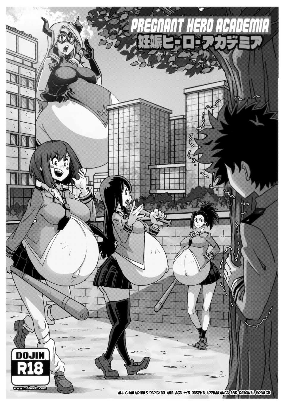 mabee.lz - Pregnant Hero Academia (my hero academia  boku no hero academia) image number 1