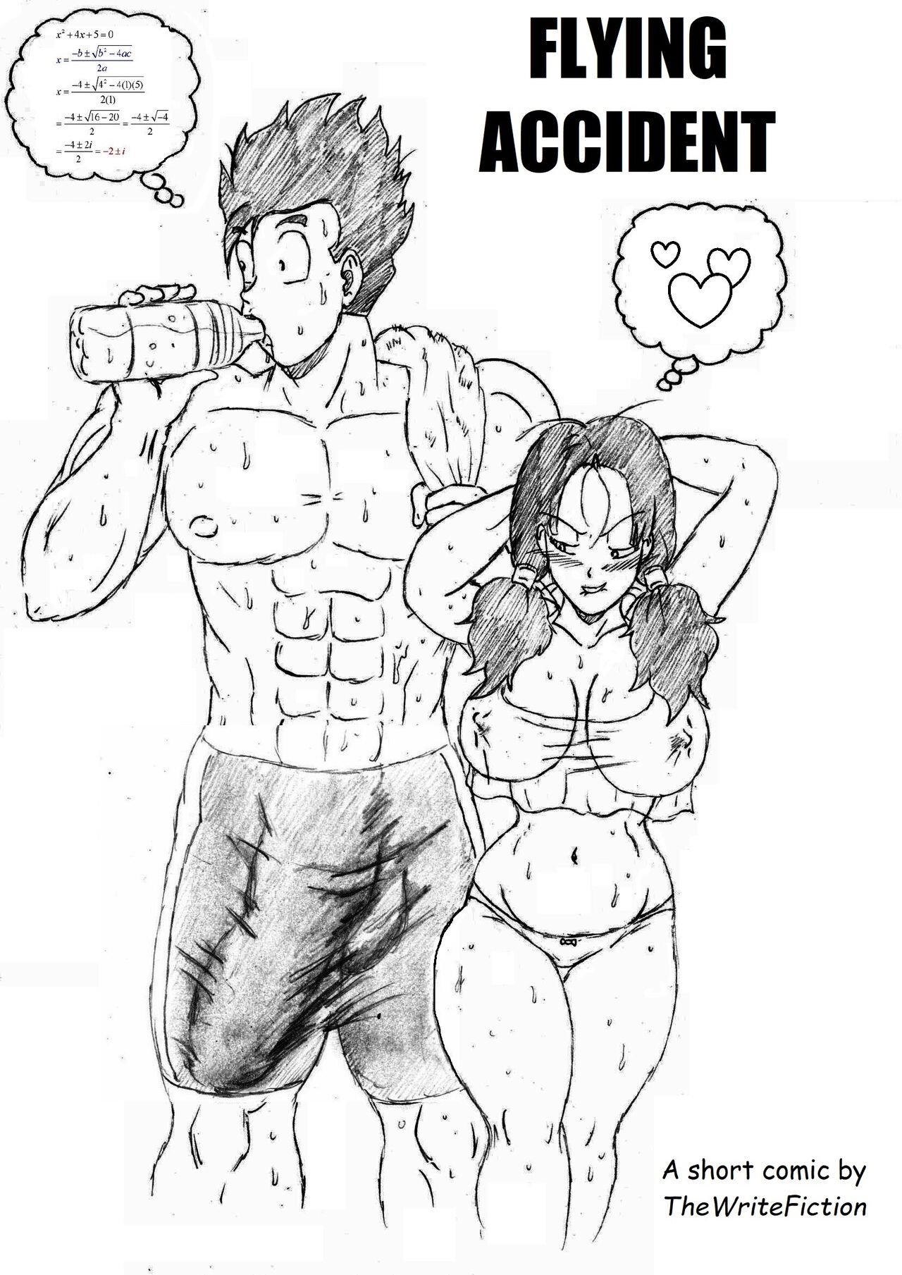 TheWriteFiction - Flying Accident (Dragon Ball Z)