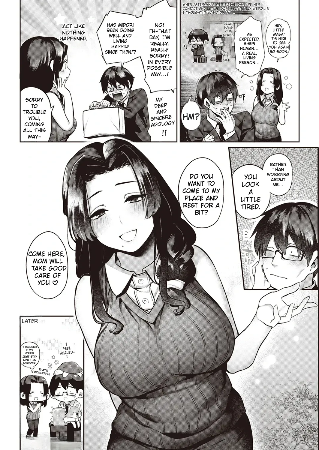 I Fell Asleep on the Train and Met a Goddess  Saiou ga Mama image number 24