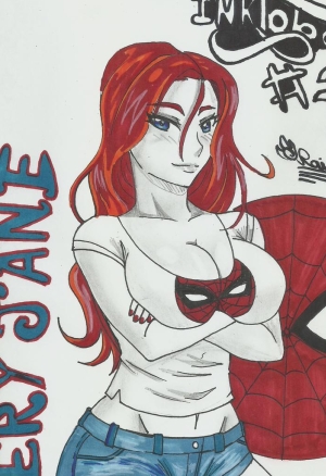 Inktober: Venom x MJ