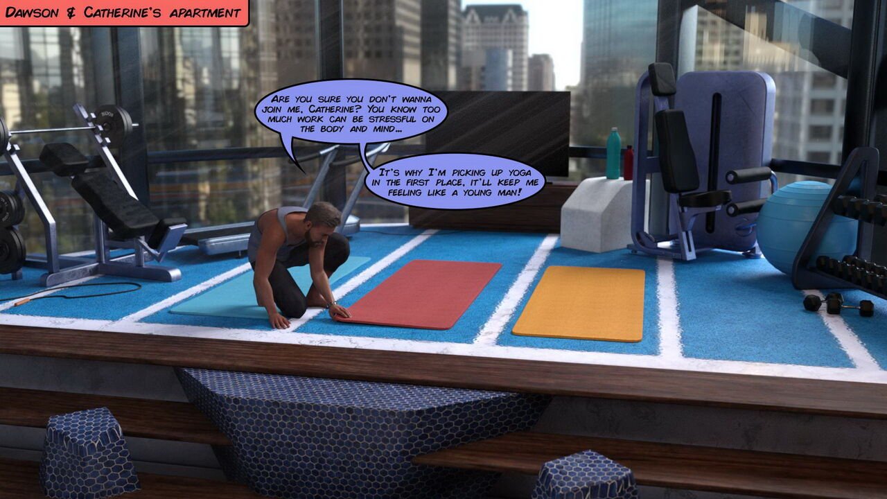 Nexstat - A Flexible Marriage (English) porn comic image number 1