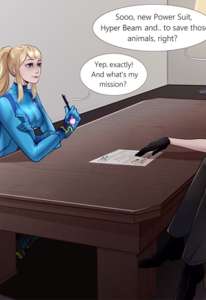 Horny-Oni - Contract with Samus (Metroid)