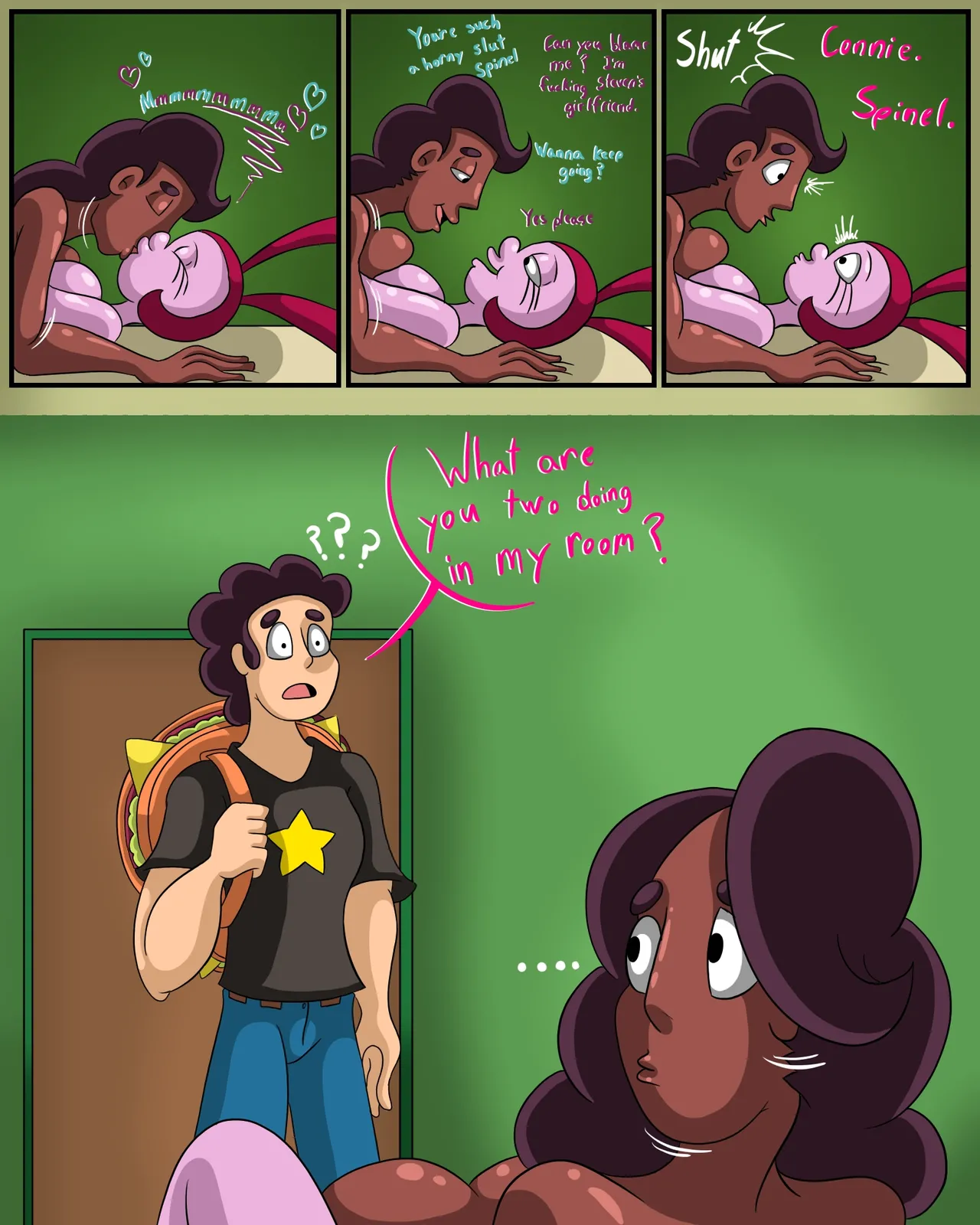 Connie X Spinel X Steven image number 13