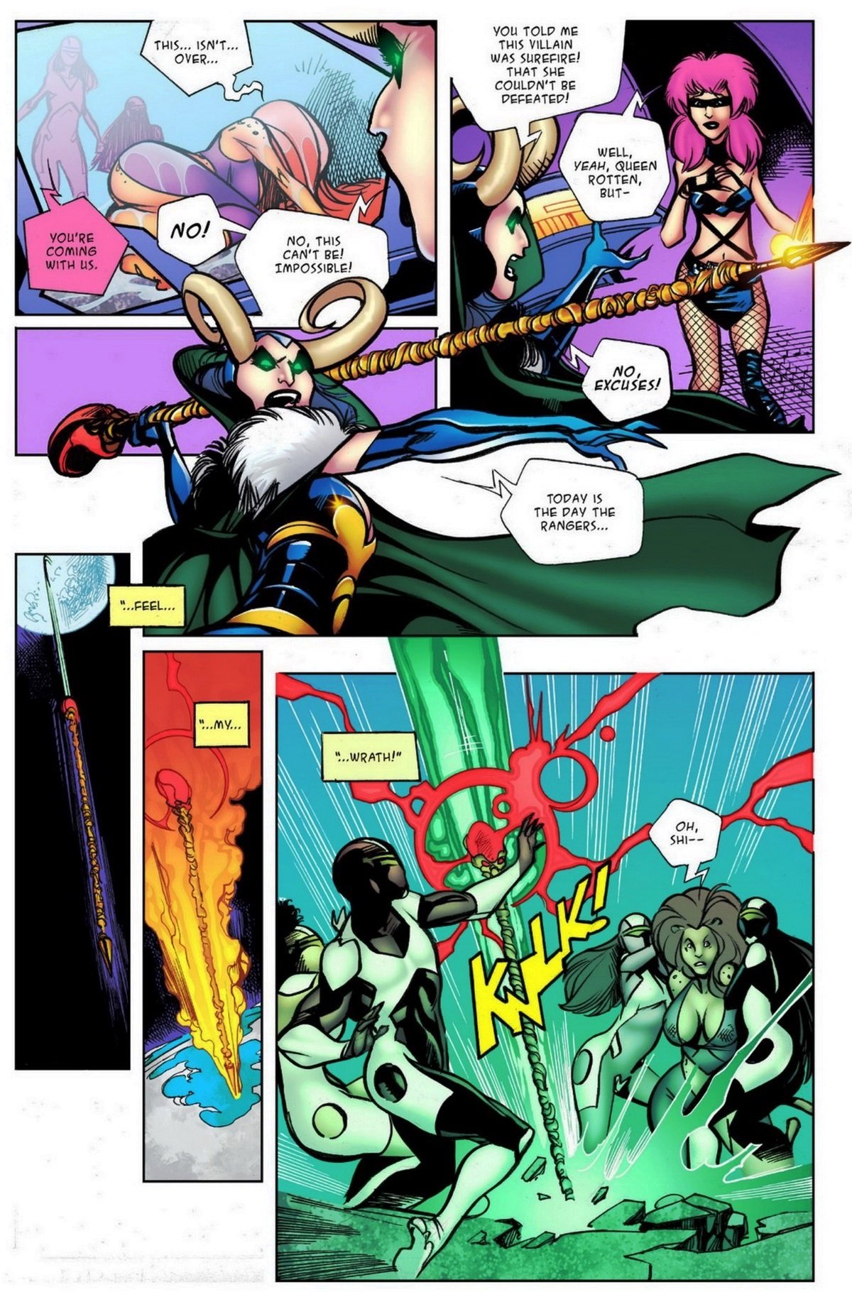 BotComics - Giantess Rangers (English) image number 4