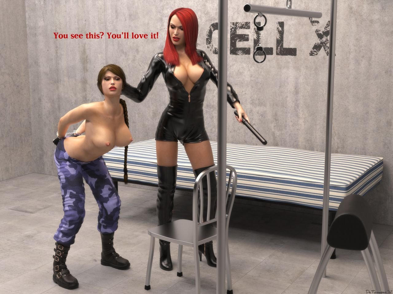 DeTomasso - Area 51 English porn comic image number 4