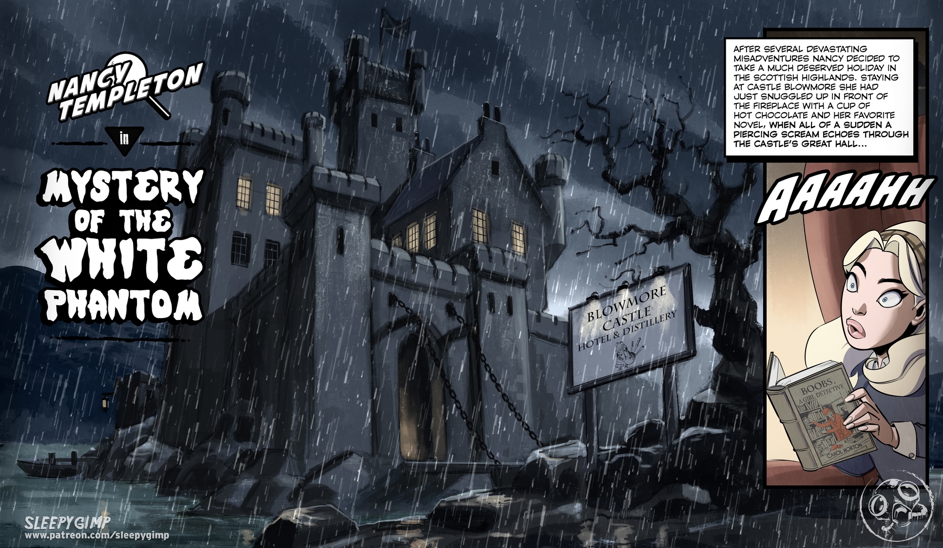 Mystery of the White Phantom image number 1