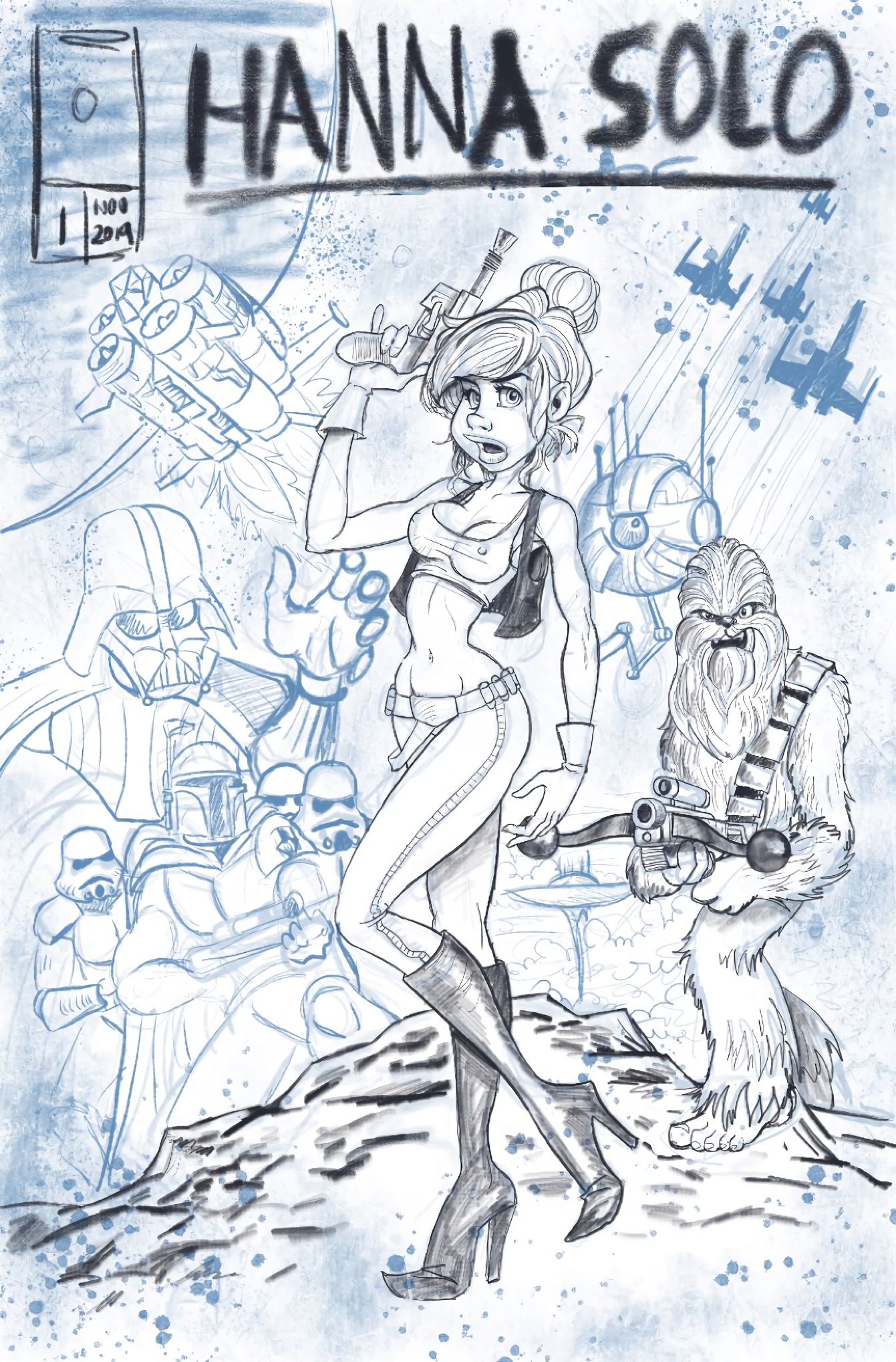 Star Whore: Hanna Solo image number 1