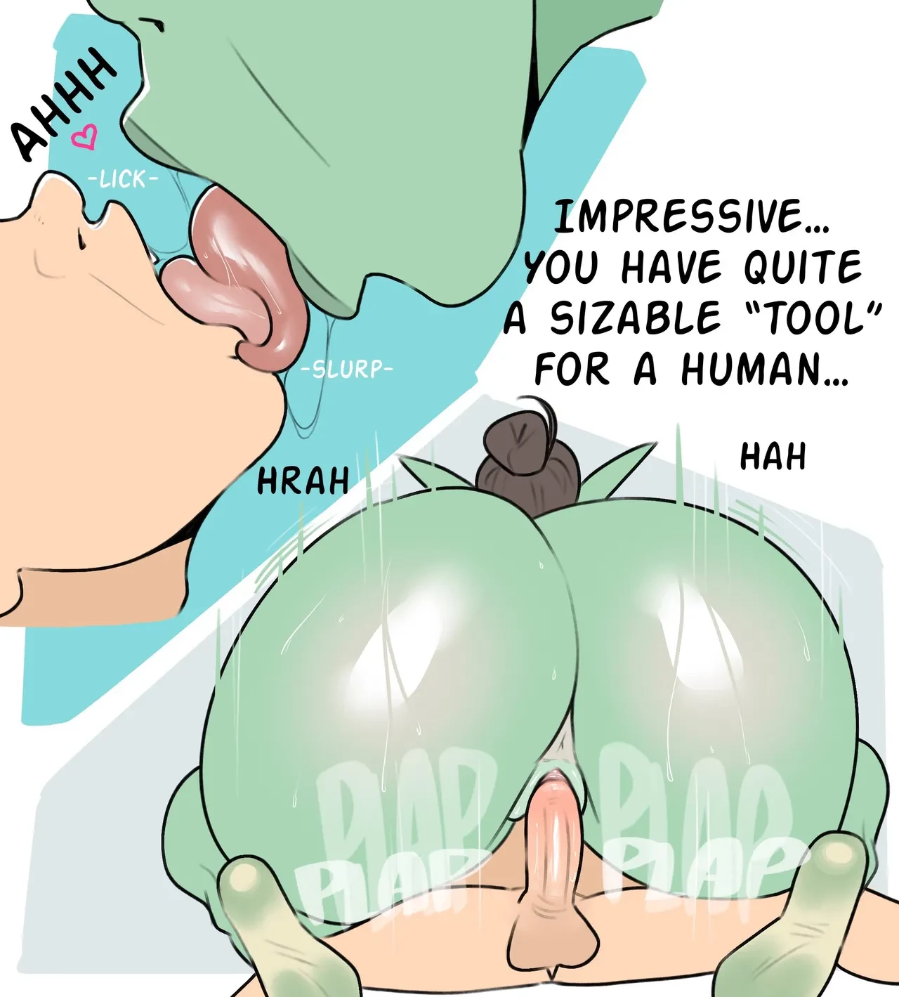 Orc-MILF vs Puny Knight image number 2