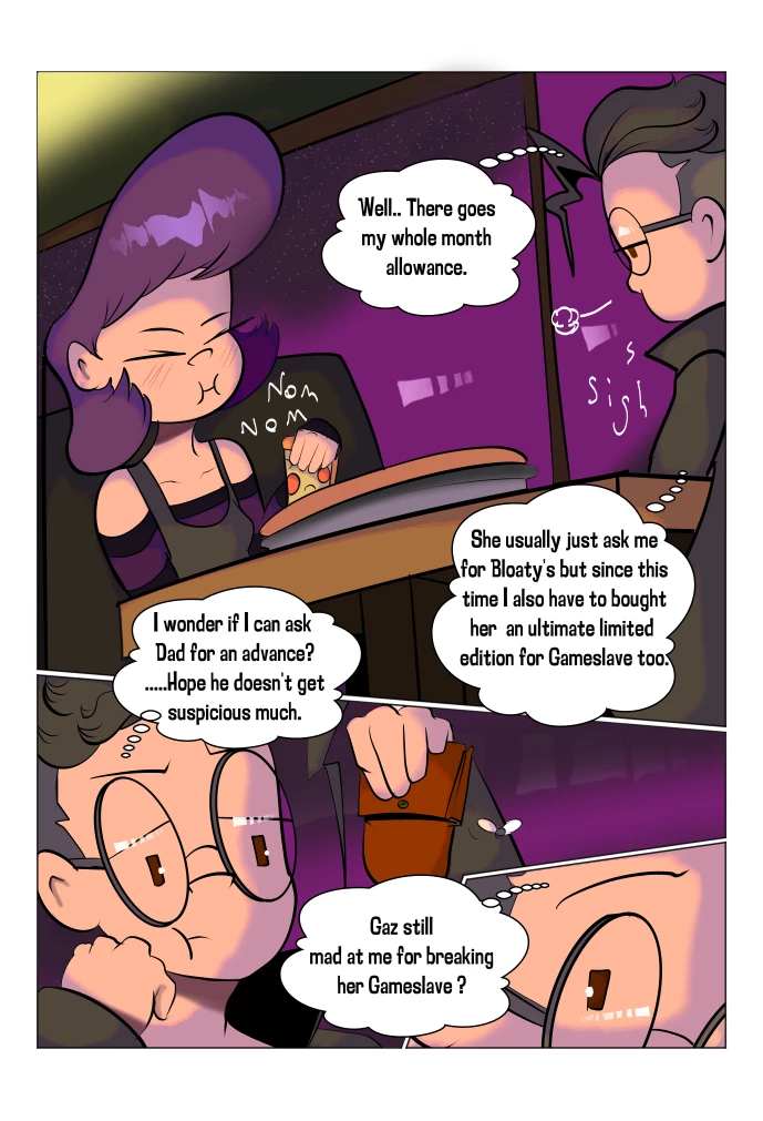 Normal day life of Membranes sibling image number 5