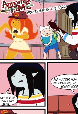 Adventure time: Practice With The Band