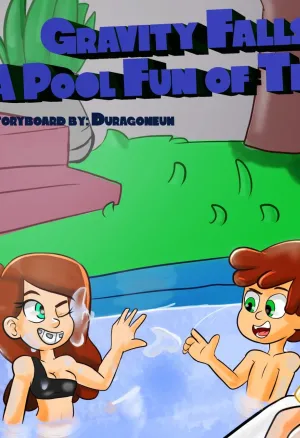 A Pool fun of Three