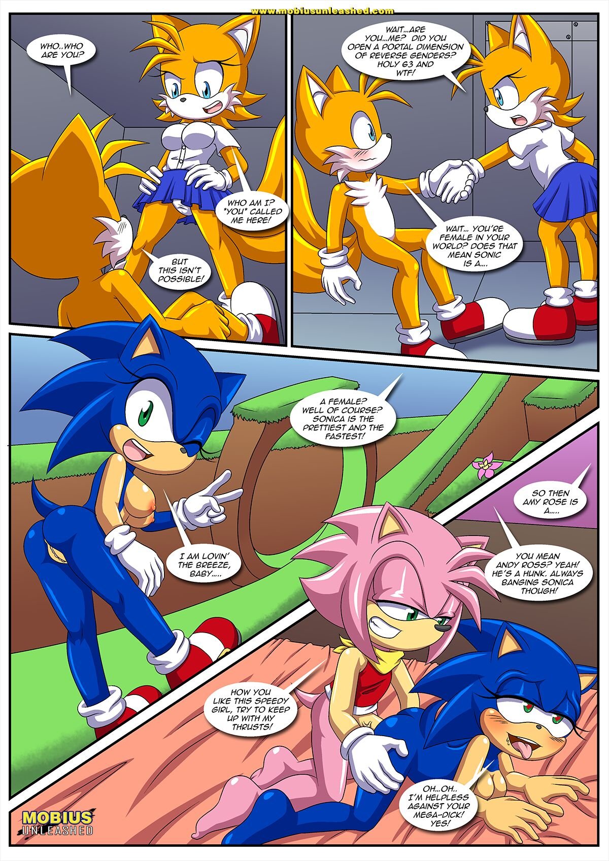 Palcomix - go fuck yourself tails  (Sonic the Hedgehog) (English) porn comic image number 5