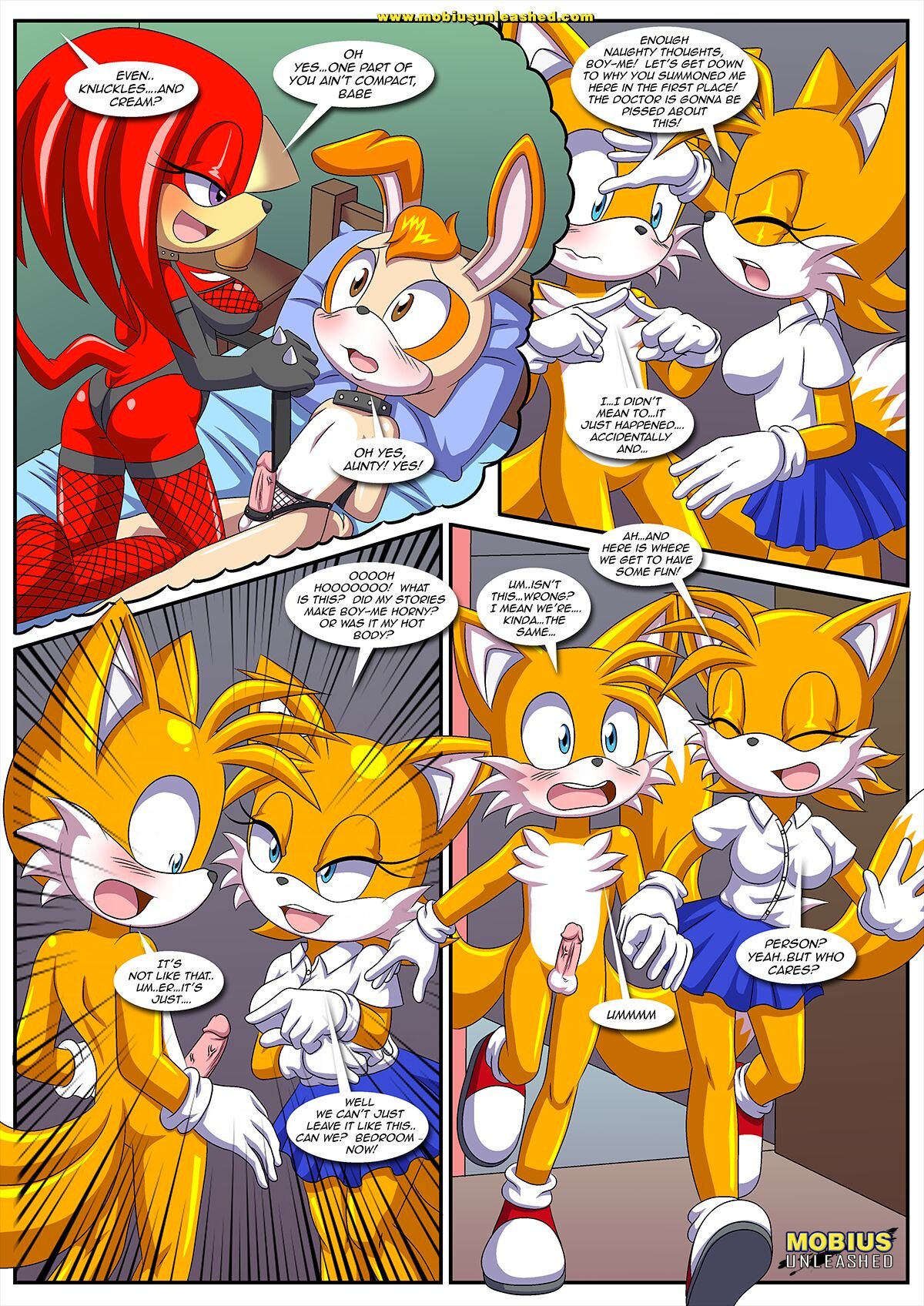 Palcomix - go fuck yourself tails  (Sonic the Hedgehog) (English) porn comic image number 6