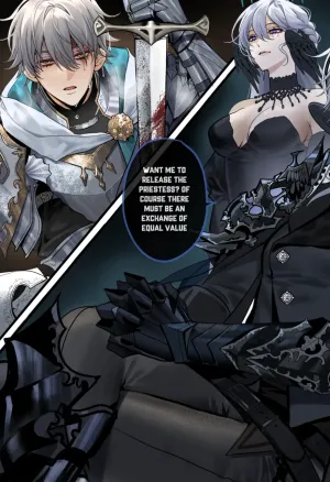 Sunday x Caelus/ Demon King x Knight AU