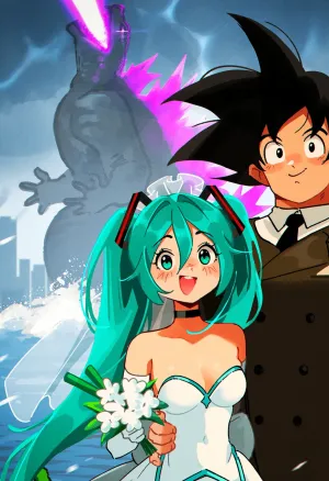 Goku x Miku
