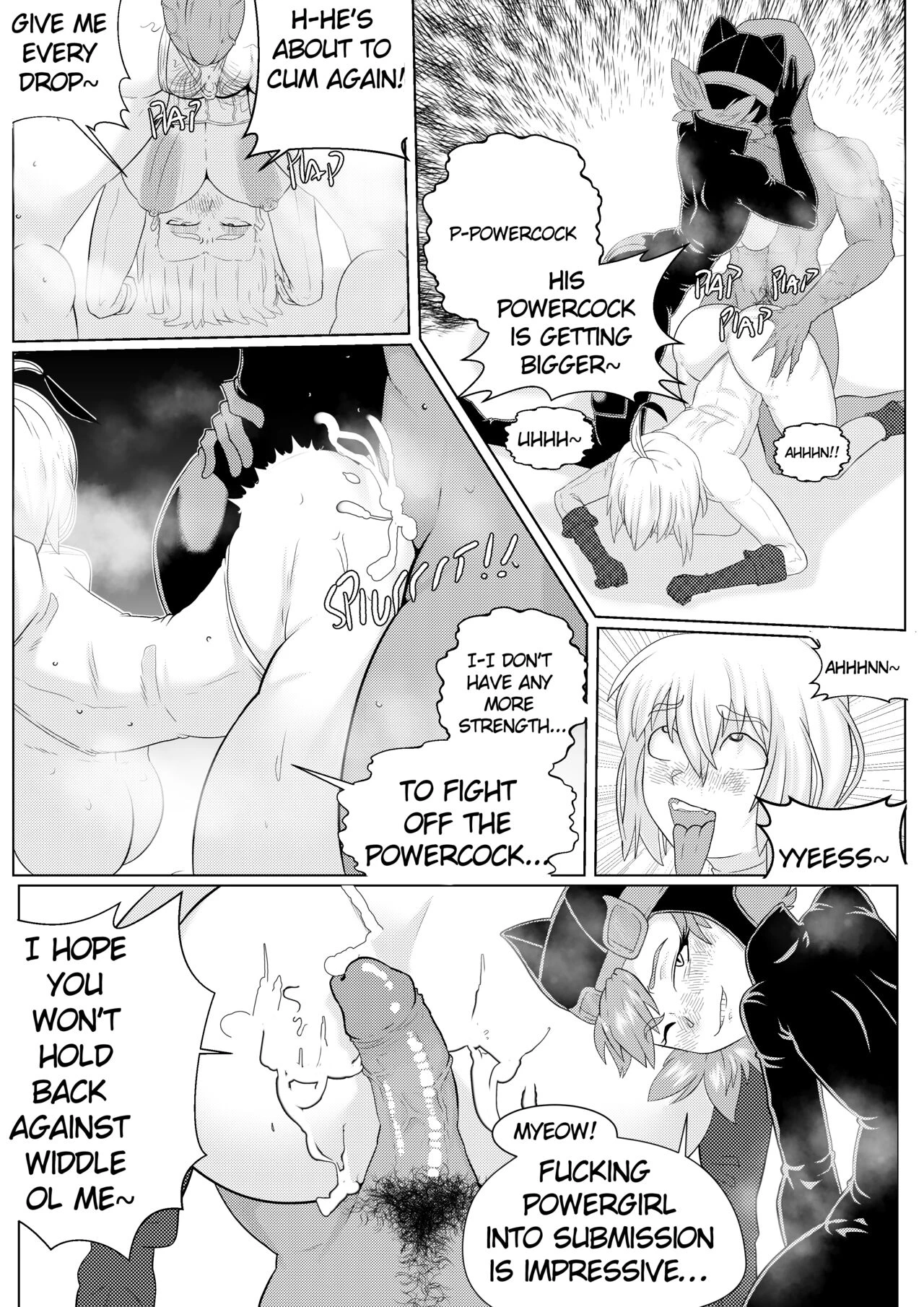 PowerGirl vs Powercock image number 20