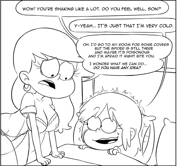 RedKazE - Leni Loud x Lyle Loud - (Loud House) image number 2