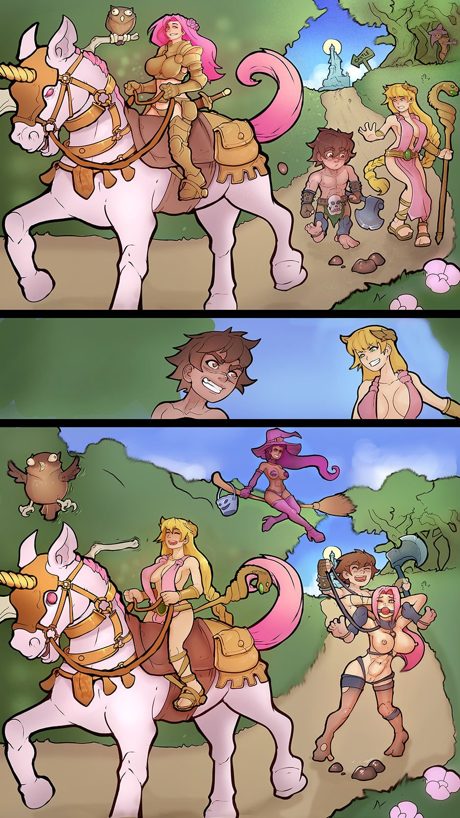 Markydaysaid - Mark The Barbarian Dwarf porn comic image number 101