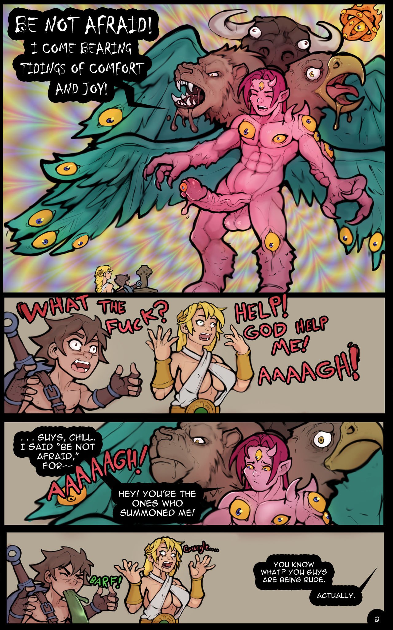 Markydaysaid - Mark The Barbarian Dwarf porn comic image number 121