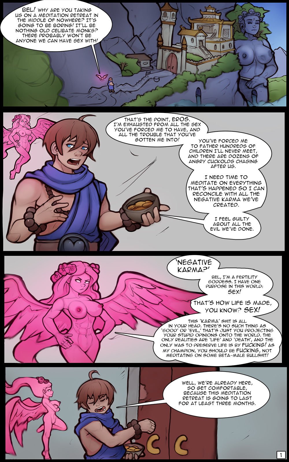 Markydaysaid - Mark The Barbarian Dwarf porn comic image number 123