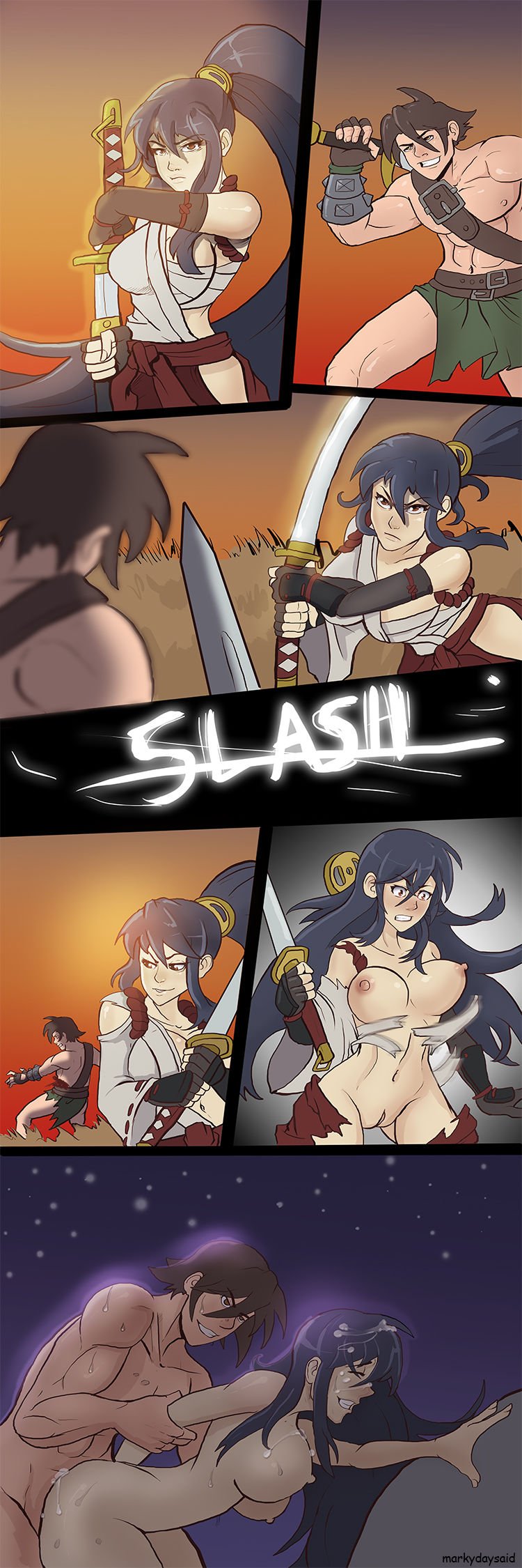 Markydaysaid - Mark The Barbarian Dwarf porn comic image number 23