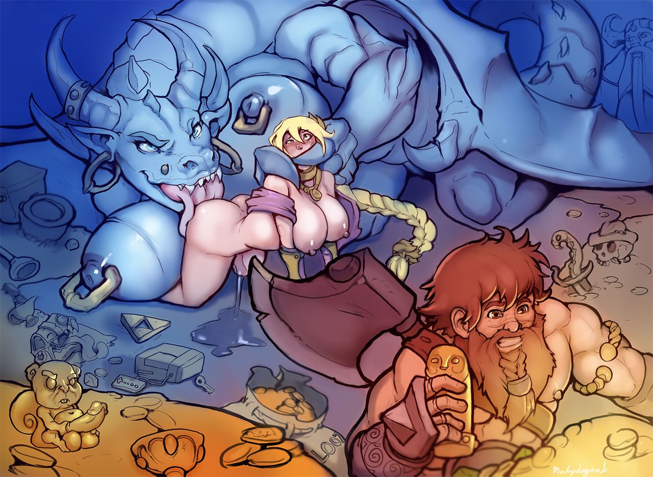Markydaysaid - Mark The Barbarian Dwarf porn comic image number 71