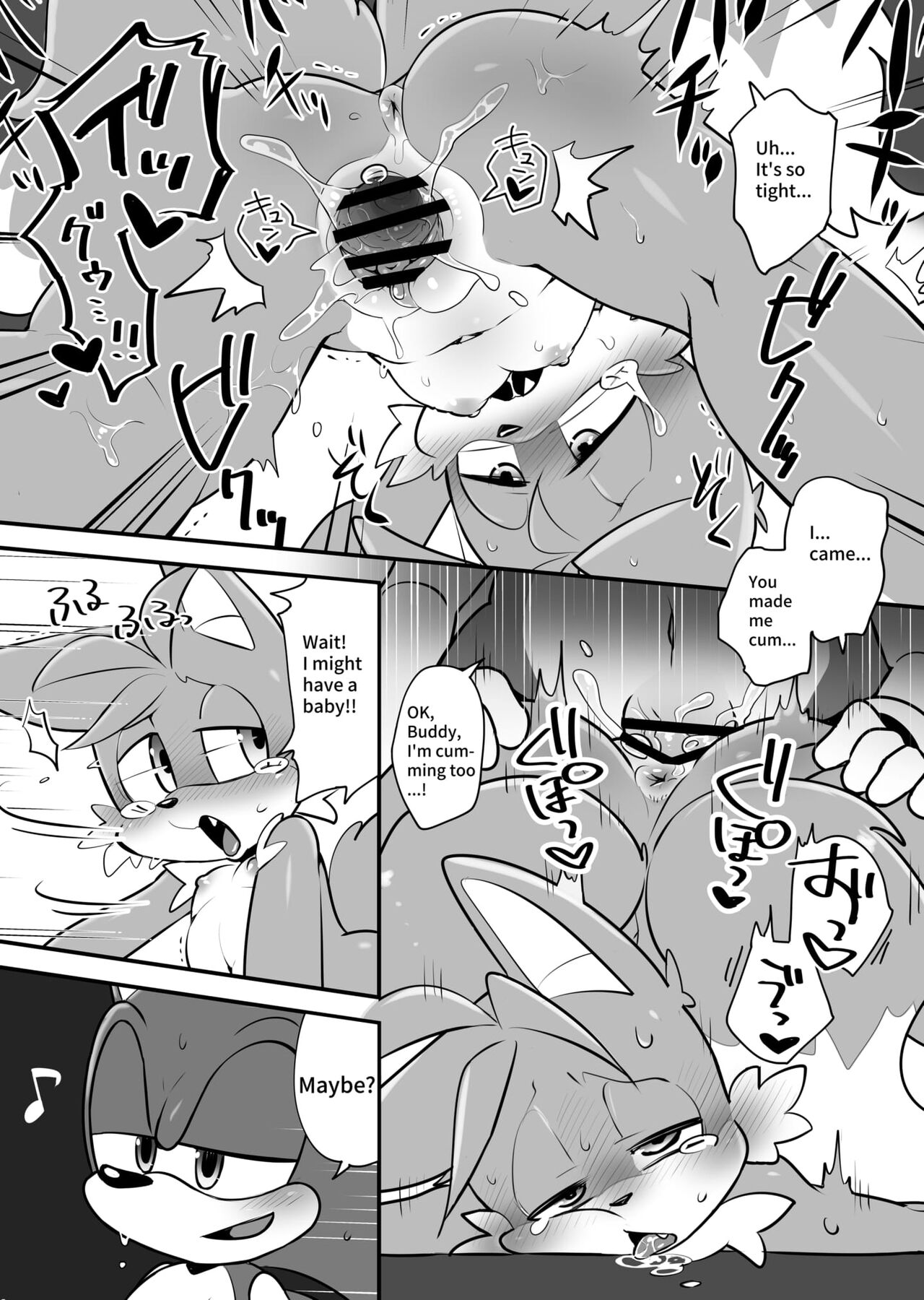 hentaib - Tails and Sonics special Fuss (Sonic the Hedgehog) image number 12