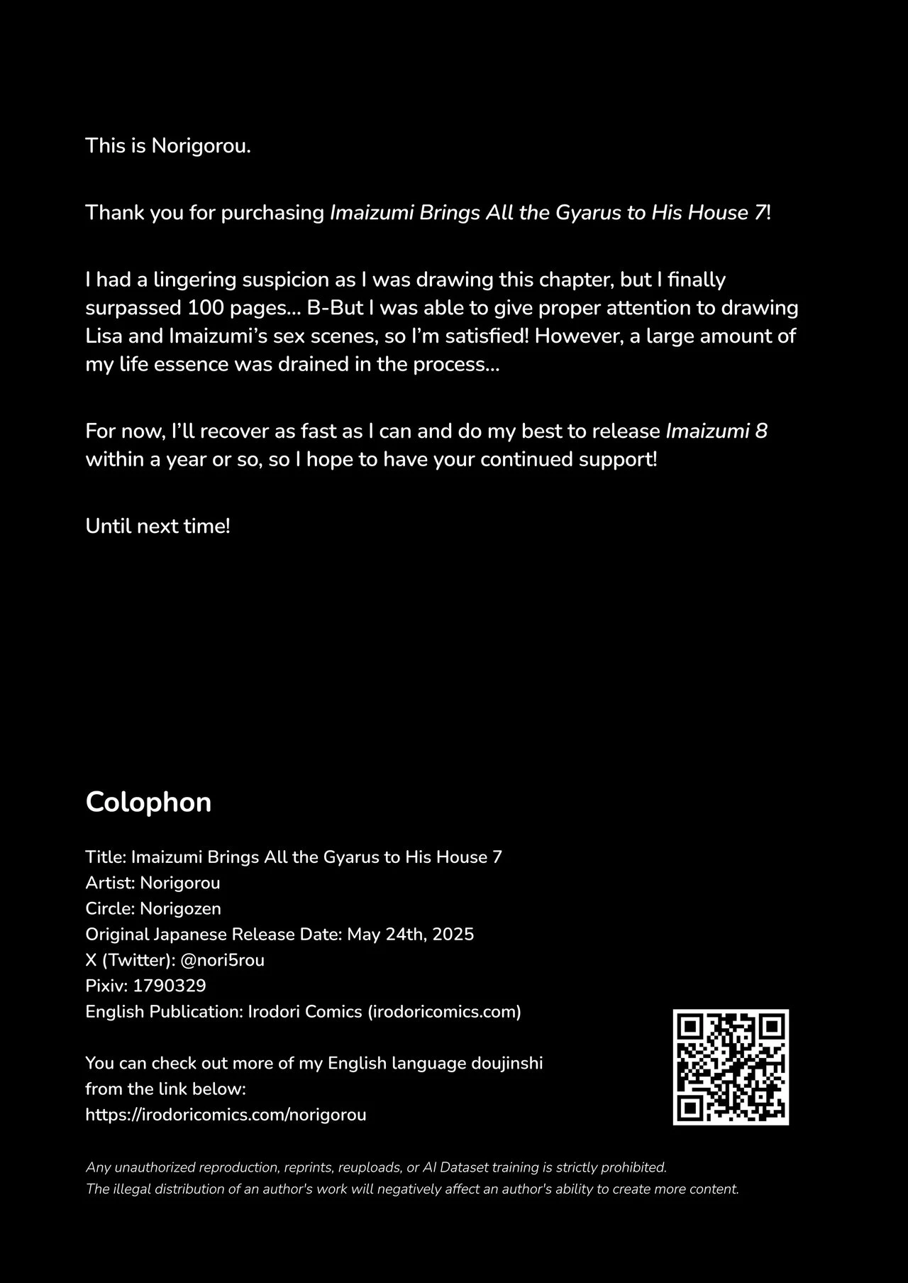 Imaizumi Brings All the Gyarus to His House 7 image number 101