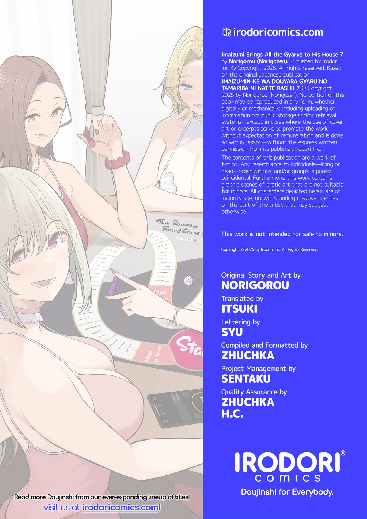 Imaizumi Brings All the Gyarus to His House 7 image number 102