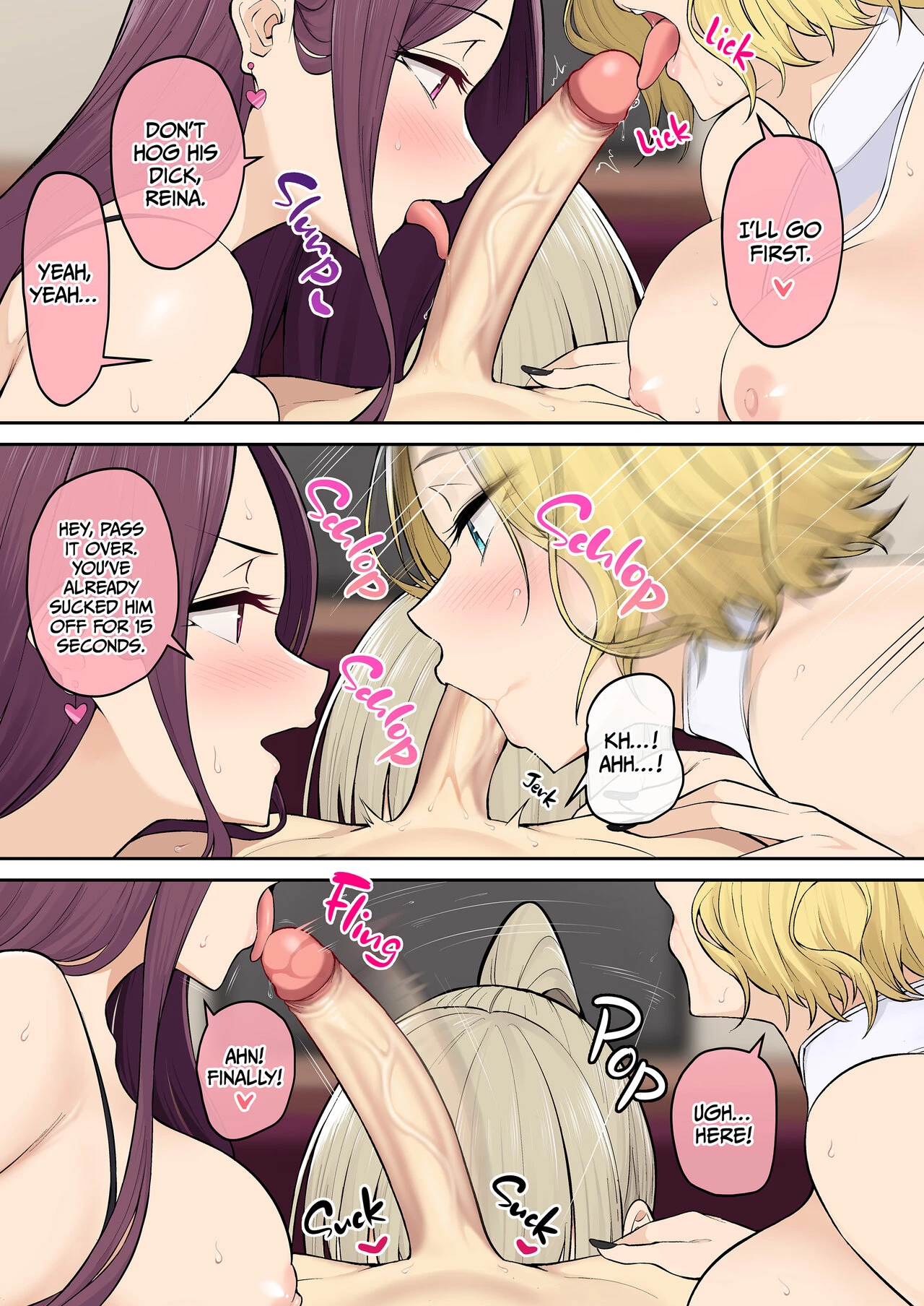 Imaizumi Brings All the Gyarus to His House 7 image number 34