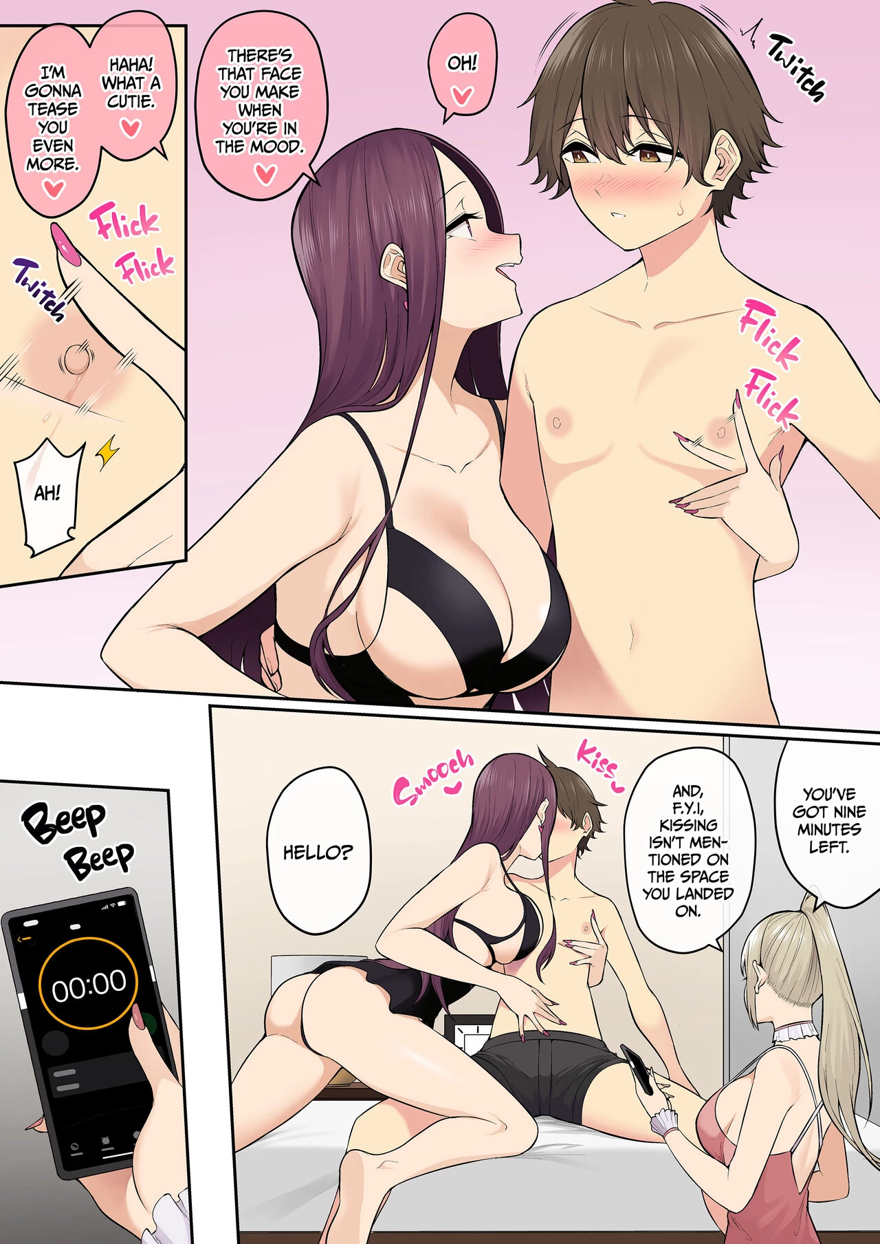 Imaizumi Brings All the Gyarus to His House 7 image number 5